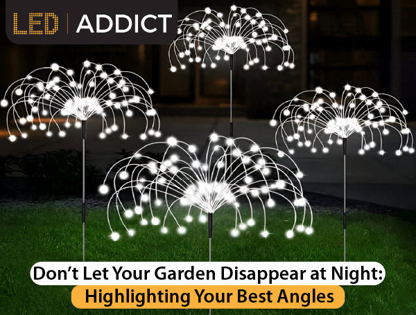Don’t Let Your Garden Disappear at Night: Highlighting Your Best Angles
