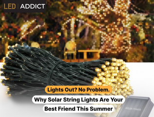 Lights Out? No Problem. Why Solar String Lights Are Your Best Friend This Summer