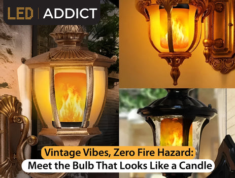 Vintage Vibes, Zero Fire Hazard: Meet the Bulb That Looks Like a Candle