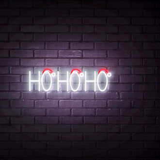HO HO HO NEON LED Sign