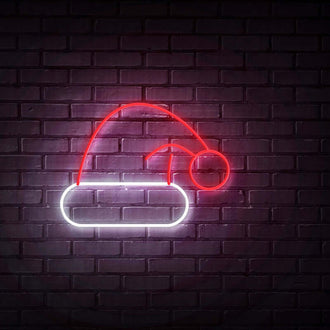Christmas Hat NEON LED Sign
