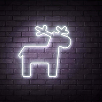 Reindeer Body NEON LED Sign