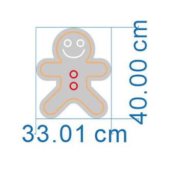 Gingerbread Man NEON LED Sign