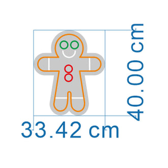 Gingerbread Man NEON LED Sign