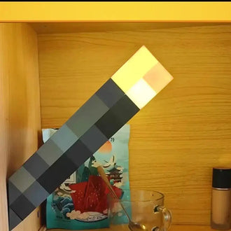 Minecraft Brownstone LED Night Light Torch