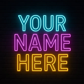 Customized LED Neon Sign with Your Name