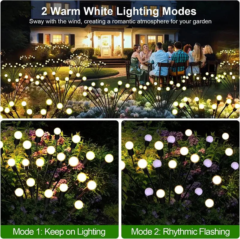 Led Firefly Large Installation LED Firefly Lights - Solar Powered - 10 LEDs – LED Addict