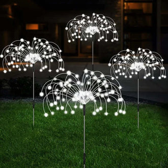 LED Fireworks Fairy Lights - Solar Powered - 200 LED