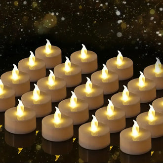 LED Tealight Candles - 6 Pack