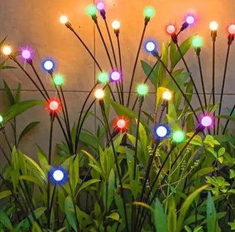 LED Firefly Lights - Solar Powered - 10 LEDs